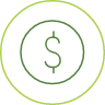 Animated dollar sign icon