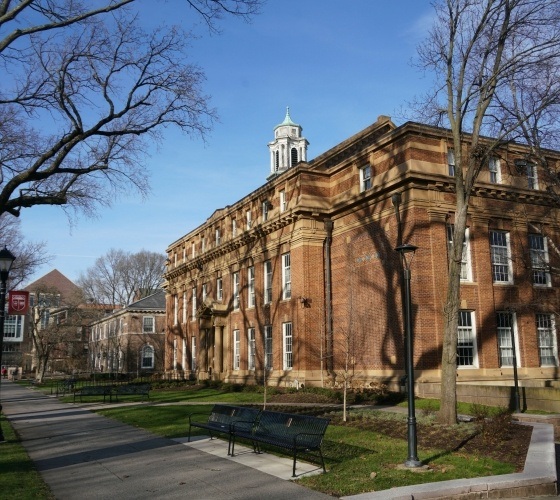 Exterior of academic building