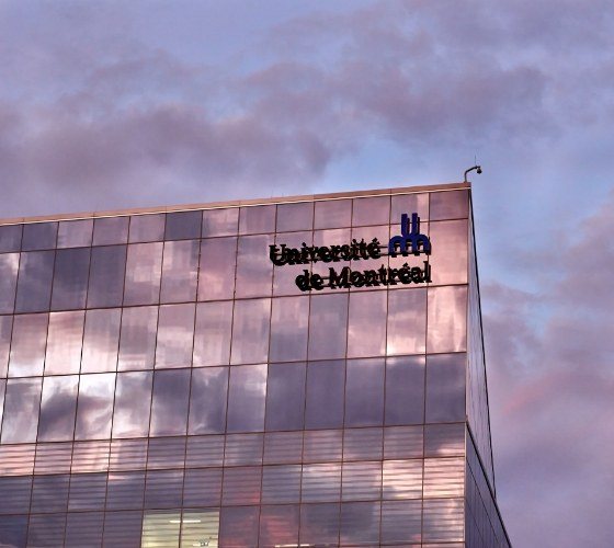 Outside view of university building