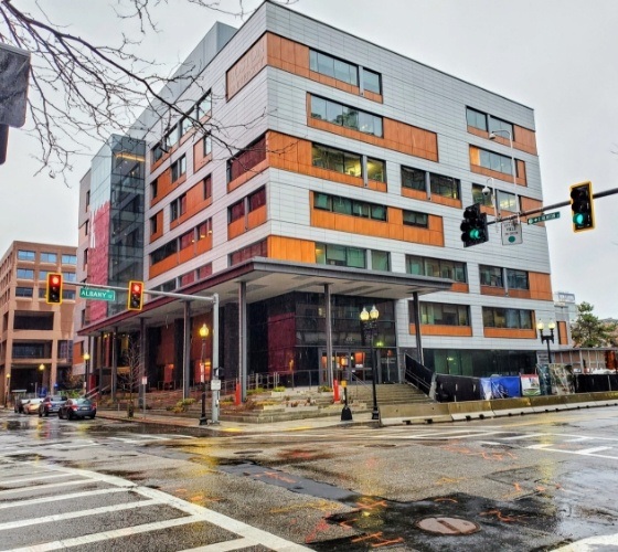 Outside view of academic building
